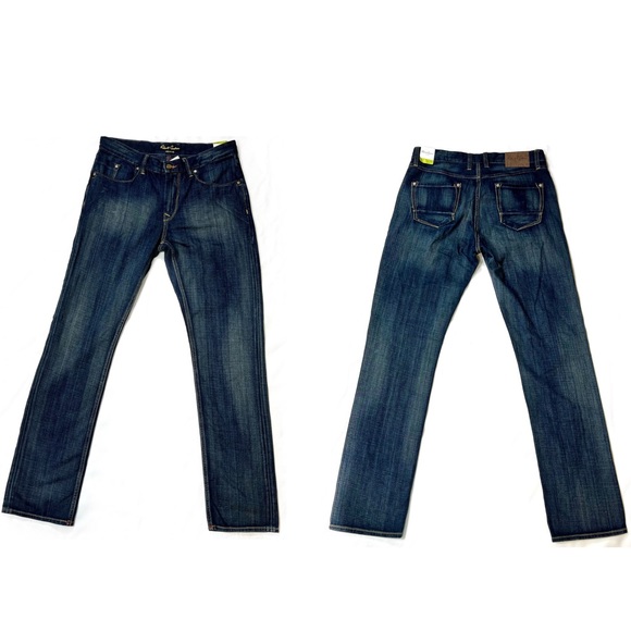 SOLD NWT Robert Graham Dark Blue Soft Classic - Yates Men’s Jeans 32 x 34 - Picture 4 of 14